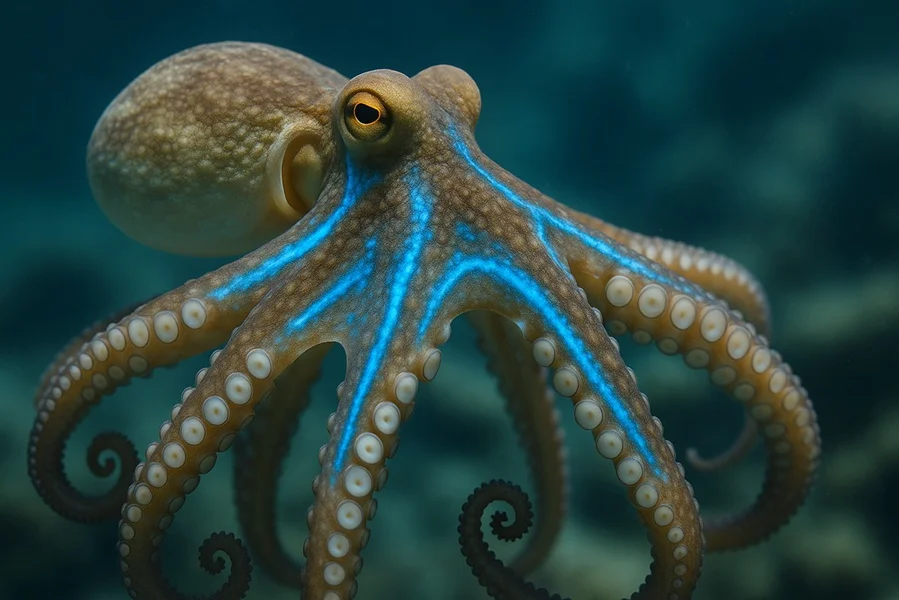Octopus blood