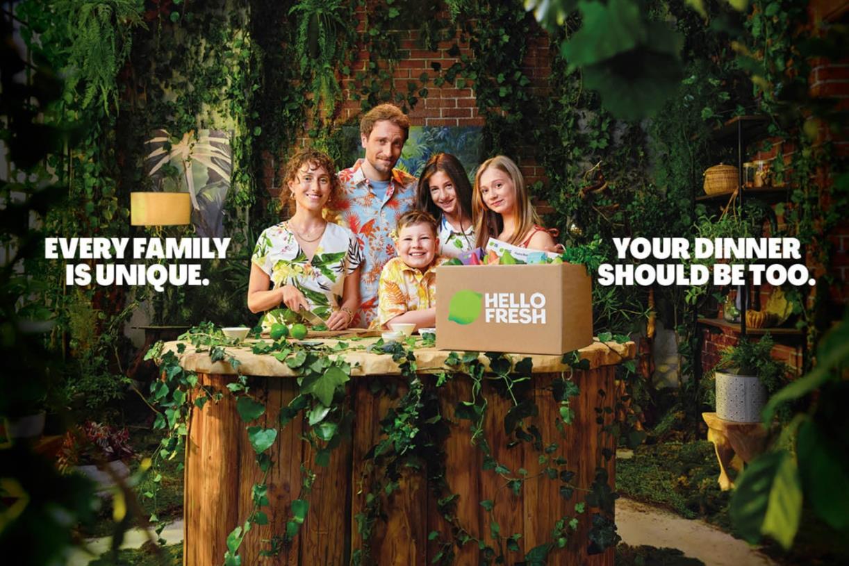 HelloFresh’s “family dinners” ad