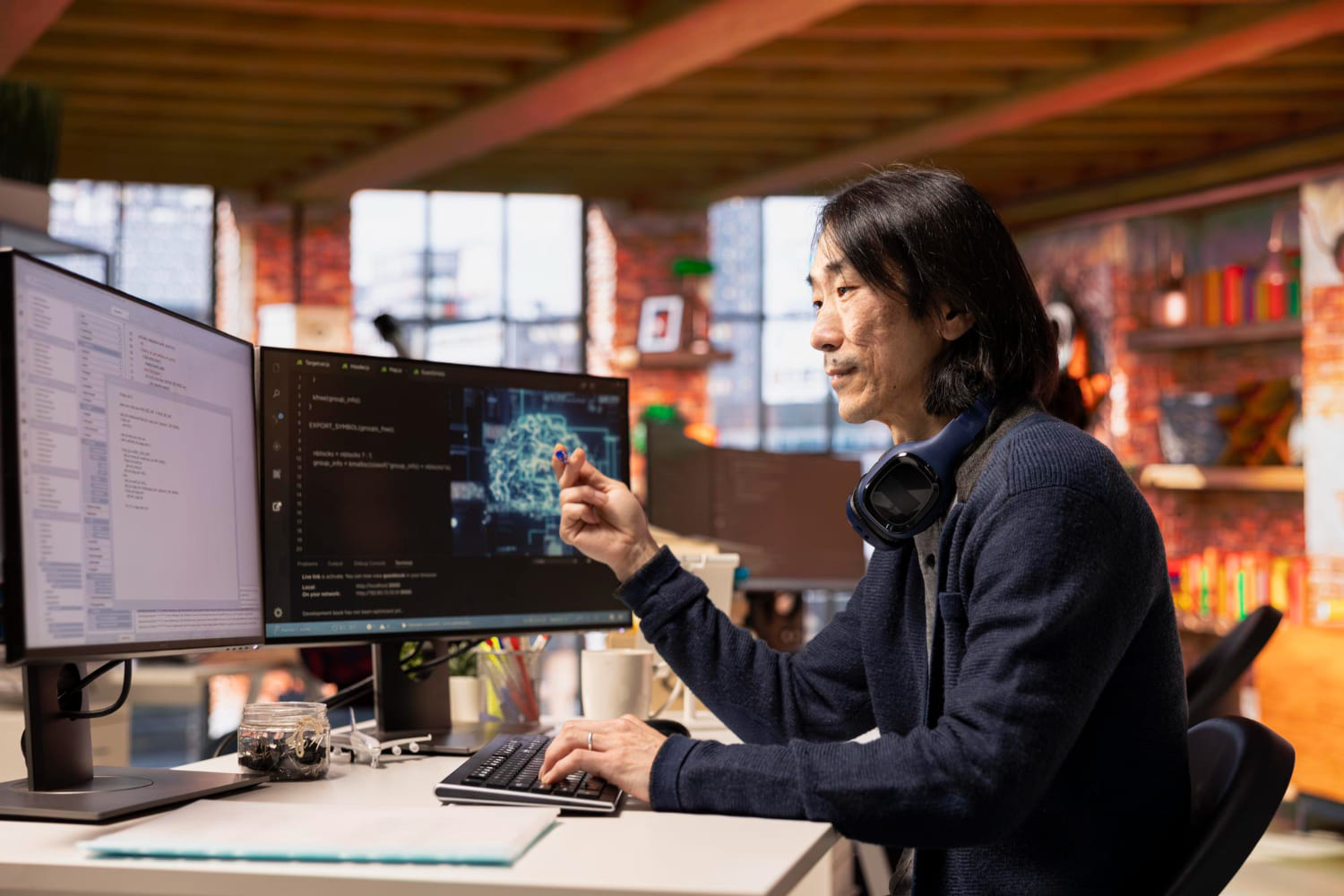 CTO manager in an artificial intelligence-focused startup