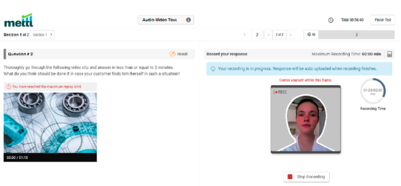 Mercer Mettl Assessments App