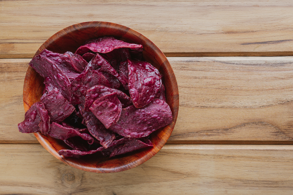 Sweet potato chips