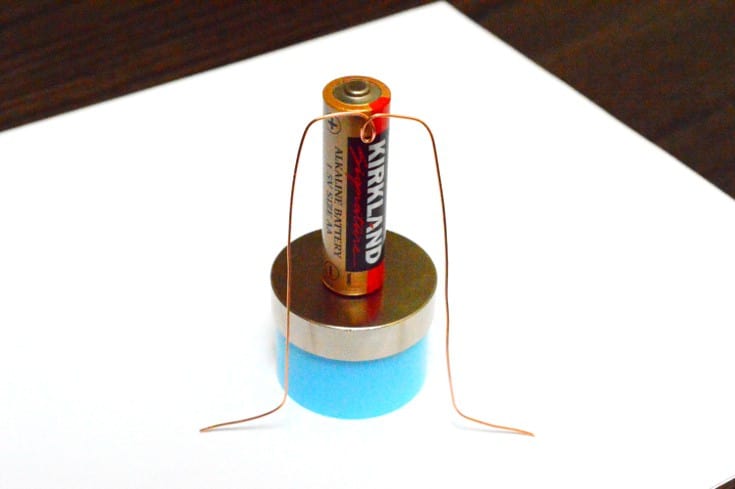 Built a simple DC motor